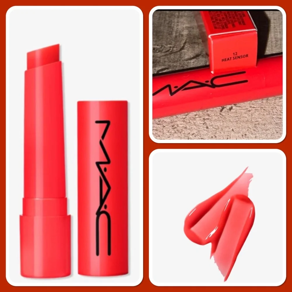 Mac Cosmetics Squirt Glossy Lip Balm ~ Heat Sensor